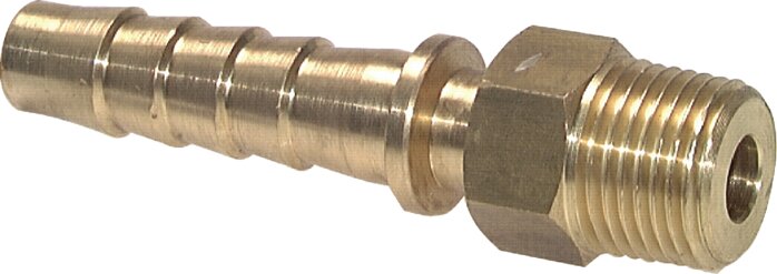 Exemplary representation: Threaded sleeve with conical thread, brass