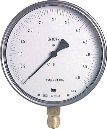Príklady vyobrazení: Svislý tlakomer jemného merení