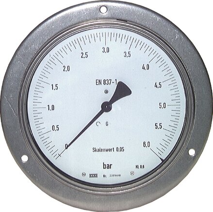 Príklady vyobrazení: Vodorovný tlakomer jemného merení