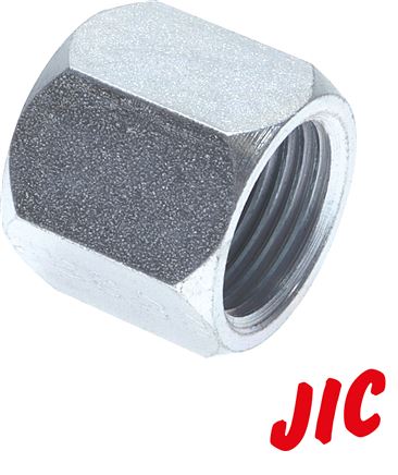 Príklady vyobrazení: Uzavírací šroubení se závitem JIC (vnitrní), pozinkovaná ocel