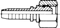 Príklady vyobrazení: Ocelová lisovací armatura pro hydraulickou hadici, DKF
