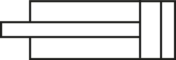 Schematický symbol: bez magnetického pístu